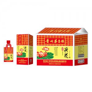 貴州茅臺鎮荷花酒52°500ml濃香型白酒