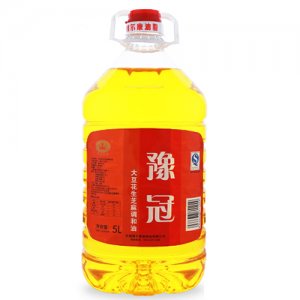 豫冠大豆花生芝麻調和油5L