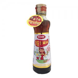 韓氏迎客純芝麻油180ml