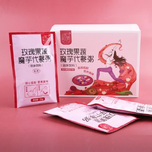 絡美人銀耳膠原魔芋代餐粥