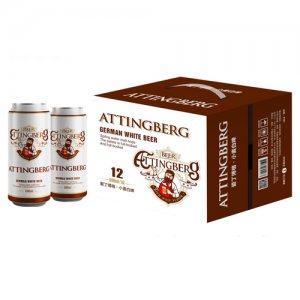 愛丁博格精釀白啤500ml×12罐