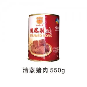 清蒸豬肉550g