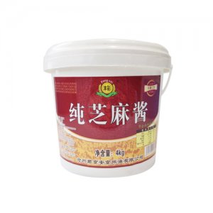 豐彩純芝麻醬4kg