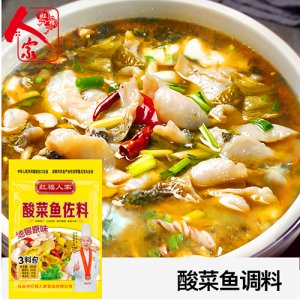 紅福人家酸菜魚調料