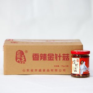 老鄉(xiāng)味香辣金針菇盒裝