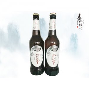 泰山傳說白啤酒500ml瓶裝