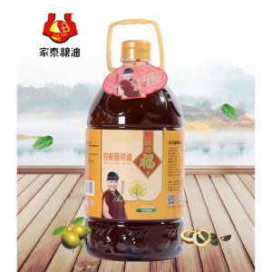 家泰糧油5L久久道道福吉升級版農家香菜籽油