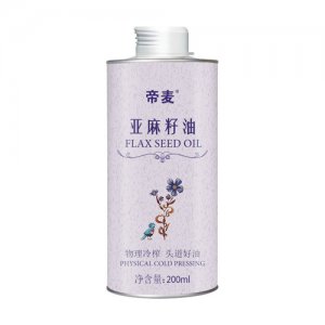 帝麥亞麻籽油200ml鐵罐裝