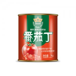 冠農(nóng)股份 番茄丁 3kg 餐飲裝