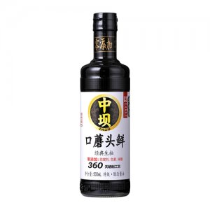 中壩口蘑頭鮮經典生抽500ml