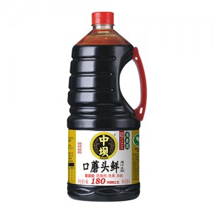 中壩口蘑頭鮮原汁生抽1.8L