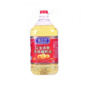 福達(dá)坊花生濃香食用調(diào)和油4L