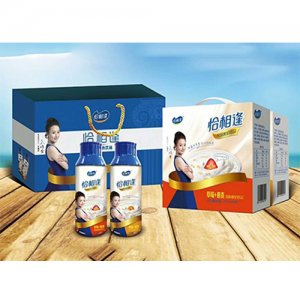 恰相逢草莓+燕麥風味酸奶355x8瓶