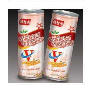 核智園花生牛奶罐體