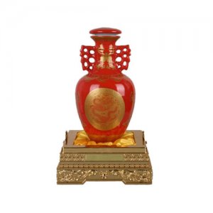 頤和園經典紅花瓷白酒