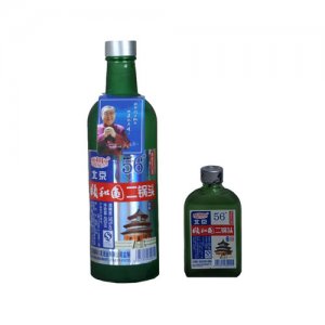 頤和園綠磨砂國藏二鍋頭白酒