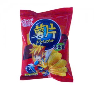 食聰者克比克薯片紅