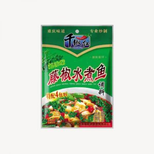 千驕紅超濃縮藤椒水煮魚調料特配4包料