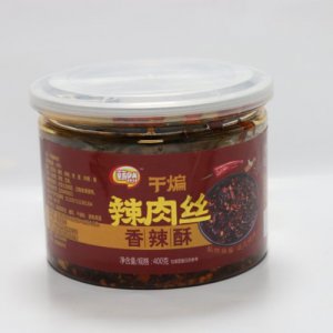 薪然辣肉絲400克