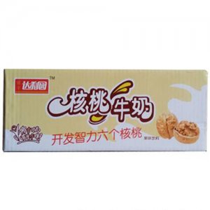 達(dá)利園核桃牛奶果味飲料箱裝