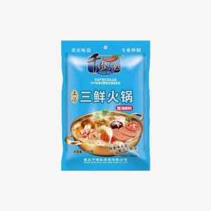 千驕紅上湯三鮮火鍋菌湯底料