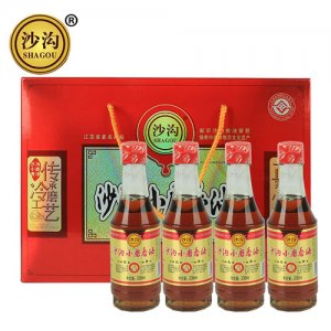 沙溝香油禮盒230ml x4