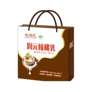 杞潤元核桃乳16盒禮盒手提袋