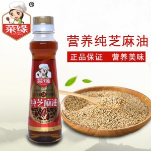 菜緣純芝麻油168