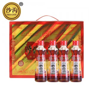 沙溝香油禮盒168ml x4