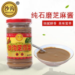 沙溝純芝麻醬300g