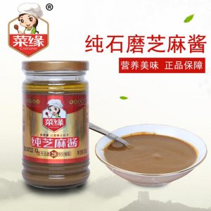 菜緣純石磨芝麻醬30