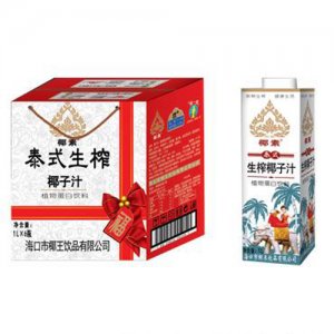百果坊1L方盒椰子汁6瓶裝