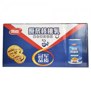 貴程原漿核桃乳復(fù)合蛋白飲料禮盒裝