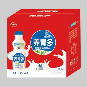 合益優(yōu)養(yǎng)胃多乳酸菌飲品1.25Lx6瓶