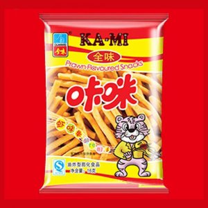 全味咔咪蝦味條16g