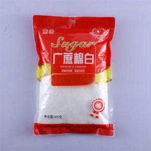 小黏人廣蔗棉白糖400g袋裝