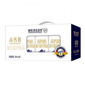 矚牧特倫圣牧高鈣奶飲品250mlx12盒
