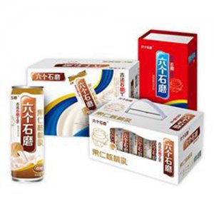 六個石磨果仁核桃乳