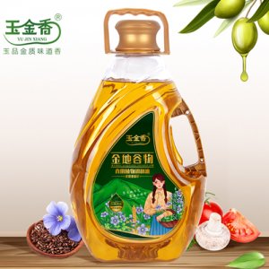 玉金香金地谷物橄欖亞麻籽食用植物調(diào)和油5L