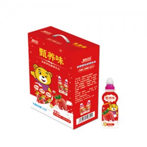 鶴田甄養味發酵型乳酸菌飲品草莓味200mlx16瓶