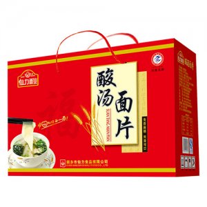 仙力酸湯面片箱裝