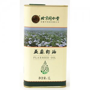 同科亞麻籽油罐裝1L