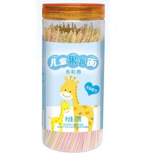 仙力兒童果蔬面多彩面200g
