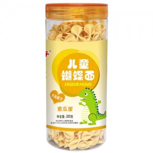 仙力兒童蝴蝶面南瓜面200g