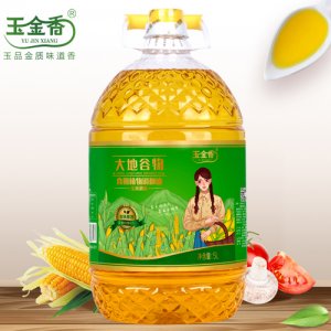 玉金香大地谷物玉米清香食用植物調(diào)和油5L