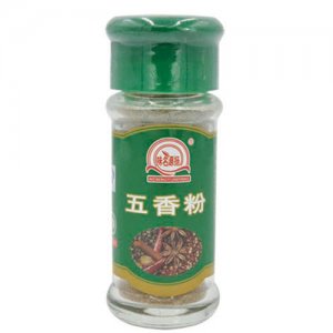 味名源揚五香粉玻璃裝