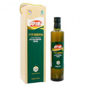 華建誠鑫 冷榨亞麻籽油500ml