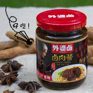 外婆鹵鹵肉醬香辣味228g