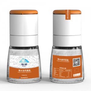 海躍海水自然晶鹽200g