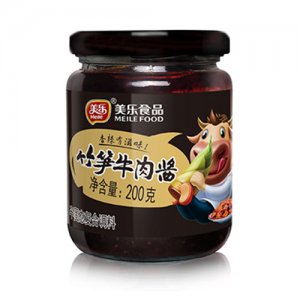 美樂竹筍牛肉醬罐裝